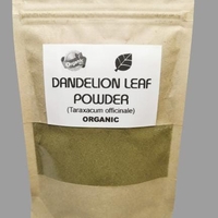 Organic DANDELION LEAF Powder | Taraxacum Officinale | Dandelion Leaf Tea | Herbal Tea | Herbalism | Organic Herb Dried Leaf | Natural Herbs