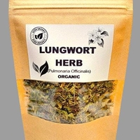 Organic LUNGWORT HERB | pulmonaria officinalis | lungwort tea | herbal tea | dried herbs | organic herbs | lungwort leaf | herba | tea
