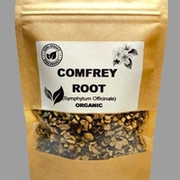 Organic COMFREY ROOT | symphytum officinale | comfrey root tea | herbal tea | dried root | organic herbs | herba | tea | root