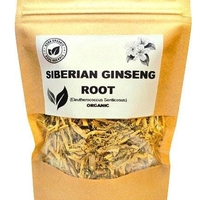 Organic SIBERIAN GINSENG ROOT | eleutherococcus senticosus radix | siberian ginseng tea | herbal tea | dried root | organic herbs | herba
