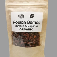 Organic ROWAN BERRIES | Sorbus Aucuparia | Rowan Tea | Herbal Tea Mountain Ash Berries | Dried Berries | Organic Herb | Herba | Fuits Tea