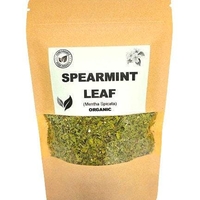 Organic SPEARMINT LEAF | mentha spicata | spearmint leaf tea | herbal tea | herba | tea | dried leaf | organic herbs | organic leaf | herbs