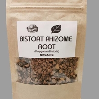 Organic BISTORT RHIZOME ROOT | Polygonum Bistorta | Rhizome Root Tea | Herbal Tea | Herba | Tea | Organic Root | Organic Herbs | Dried Root