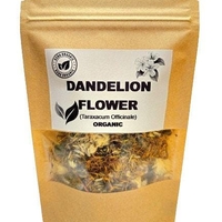 Organic DANDELION FLOWER | taraxacum officinale | dandelion flower tea | herbal tea | dried flower | organic herbs | herba | tea | herbs