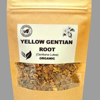 Organic Yellow Gentian Root (Gentiana lutea)