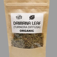 Organic DAMIANA LEAF | Turnera Diffusa | Damiana Tea | Herbal Tea | Dried Herbs | Organic Herbs | Tea | Natural Tea | Dried Bulk Tea