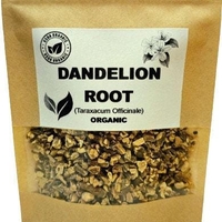 Organic DANDELION ROOT | taraxacum officinale | dandelion root tea | herbal tea | dried root | dried herbs | organic herbs | herba | tea