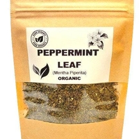 Organic PEPPERMINT LEAF | mentha piperita | peppermint tea | herbal tea | dried leaf | dried herbs | organic herbs | herba | tea