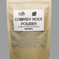 Organic COMFREY ROOT POWDER | Symphytum Officinale | Comfrey Root Powder Tea | Loose Tea | Loose Dried Herbs | Dried Loose Herb | Powder