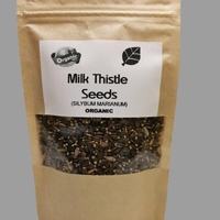 Organic MILK THISTLE SEEDS | Silybum Marianum | Milk Thistle Tea | Dried Seeds | Organic Seeds | Herbal Tea | Seeds