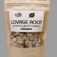 Organic LOVAGE ROOT | Levisticum Officinale | Dried Root | Organic Root | Organic Herbs | Dried Herbs | Herbal Tea | Herba | Tea | Herbalist