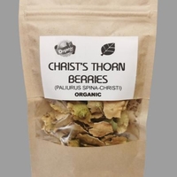 Organic JERUSALEM THORN BERRIES | Paliurus Spina Christi | Christ's Thorn Berries | Christ Thorn Tea | Herbal Tea | Herba | Tea