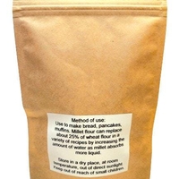 Organic MILLET POWDER | panicum virgatum | millet flour | hulled millet flour | hulled millet seeds powder