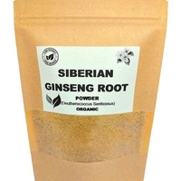 Organic SIBERIAN GINSENG ROOT powder | eleutherococcus senticosus radix | siberian ginseng tea | herbal tea | dried root powder | powder
