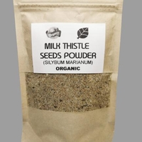 Organic MILK THISTLE SEEDS Powder | Silybum Marianum | Powder | Dried Seeds Powder | Organic Seeds Powder | Milk Thistle Flour
