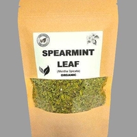 Organic SPEARMINT LEAF | mentha spicata | spearmint leaf tea | herbal tea | herba | tea | dried leaf | organic herbs | organic leaf | herbs