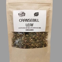 Organic CRANSEBILL LEAF | Geranium Macrorrhizum | Cransebill Tea | Dried Leaf | Herbal Tea | Organic Herbs | Herba | Tea | Organic Leaf