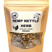 Organic HEMP NETTLE HERB | galeopsis tetrahit | hemp nettle tea | herbal tea | dried herbs | organic herbs | herba | tea