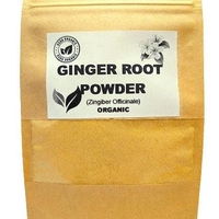 Organic GINGER ROOT POWDER | zingiber officinale | ginger powder | ginger root | herbal tea | organic herbs | dried root | herba | tea