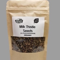 Organic MILK THISTLE SEEDS | Silybum Marianum | Milk Thistle Tea | Dried Seeds | Organic Seeds | Herbal Tea | Seeds