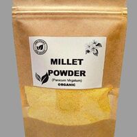 Organic MILLET POWDER | panicum virgatum | millet flour | hulled millet flour | hulled millet seeds powder