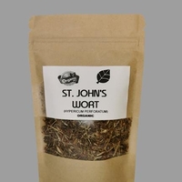 Organic ST.JOHN'S WORT | Hypericum Perforatum | St Johns Wort Tea | Herbal Tea | Organic Herbal Tea | Natural Loose Herb | Dried Natural Tea