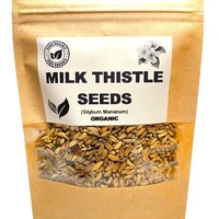Organic MILK THISTLE SEEDS | silybum marianum | milk thistle tea | dried seeds | organic seeds | herba | tea | semens |