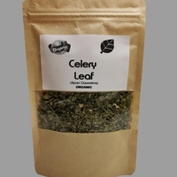 Organic CELERY LEAF | Apium graveolens | Celery Leaf Tea Natural Spice Remedy | Natural Loose Spices | Dried Natural Spices | Loose Spice