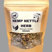 Organic HEMP NETTLE HERB | galeopsis tetrahit | hemp nettle tea | herbal tea | dried herbs | organic herbs | herba | tea