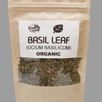 Organic BASIL LEAF | Ocimum basilicum , Organic Dried Spice , Organic Loose Spice , Organic Herb Spice | Basil Leaf Tea | Herbal Tea