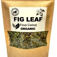 Organic FIG LEAF | ficus carica folia | fig leaf tea | herbal tea | dried leaves | organic herbs | dried herbs | herba | tea