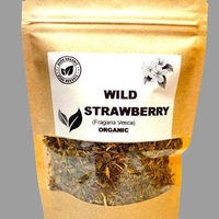 Organic Wild Strawberry Leaf (Fragaria vesca)