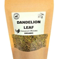 Organic DANDELION LEAF | taraxacum officinale | dandelion leaf tea | herbal tea | herbalism | organic herbs | dried leaf | herba | tea