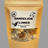 Organic DANDELION FLOWER | taraxacum officinale | dandelion flower tea | herbal tea | dried flower | organic herbs | herba | tea | herbs