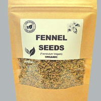 Organic FENNEL SEEDS | foeniculum vulgare | fennel tea | herbal tea | dried seeds | dried herb | organic herb | herba | tea