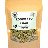 Organic ROSEMARY LEAF | rosmarinus officinalis | rosemary tea | herbal tea | herba | tea | dried leaf | organic herbs | sices | dried herbs