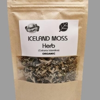 Organic ICELAND MOSS | Cetraria Islandica | Iceland Moss Tea | Herbal Tea | Dried Moss | Health Remedy | Dried Herbs | Natural Tea