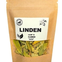 Organic linden flower & leaf | tilia officinalis | tilia spp flos | linden flower tea | lime flower linden flower | herbal tea | herba | tea