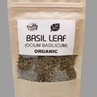 Organic BASIL LEAF | Ocimum basilicum , Organic Dried Spice , Organic Loose Spice , Organic Herb Spice | Basil Leaf Tea | Herbal Tea