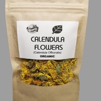 Organic CALENDULA FLOWER | Calendula Officinalis | Calendula Tea | Herbal Tea | Dried Flower | Loose Tea | Loose Dried Herbs | Herba