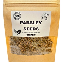 Organic PARSLEY SEEDS | petroselinum crispum | parsley tea | dried seeds | organic herb | dried herb | herbal tea | herba | tea | seeds