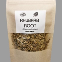 Organic RHUBARB ROOT | Rheum Palmatum | Rhubarb Root Tea | Herbal Tea | Herba | Tea | Dried Root | Organic Root | Organic Herbs | Natural