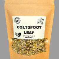 Organic COLTSFOOT LEAF | tussilago farfara | coltsfoot tea | herbal tea | herba | tea | dried leaf | organic herbs | remedies | dried herbs