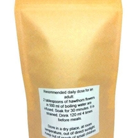 Organic HAWTHORN FLOWERS & LEAF | crataegus monogyna | hawthorn tea |  herbal tea | organic herbs | herbal tea | organic flower