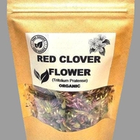 Organic RED CLOVER FLOWER | trifolium pratense | red clover tea | herbal tea | dried flower | organic herbs | herba | tea