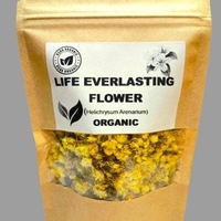 Organic LIFE EVERLASTING FLOWERS | helichrysum arenarium | life everlasting tea | herbal tea | dried flower | herba | helichrysum stoechas