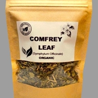 Organic COMFREY LEAF | symphytum officinale | comfrey leaf tea | herbal tea | dried leaf | organic herbs | herba | tea