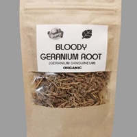 Organic BLOODY GERANIUM ROOT | Geranium Sanguineum | Dried Root | Organic Root | Herbal Tea | Herba | Tea | Organic Root | Organic Herbs