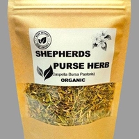Organic SHEPHERD'S PURSE HERB | caspella bursa pastoris | shepherd's purse tea | herbal tea | dried herbs | organic herbs | herba | tea