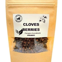 Organic cloves berries | syzygium aromaticum | cloves berries tea | aroma | herbal tea | aromatic tea | dried berries | organic herbs | tea